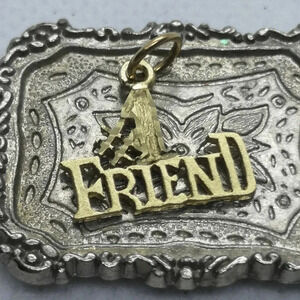 10k yellow gold  pendant